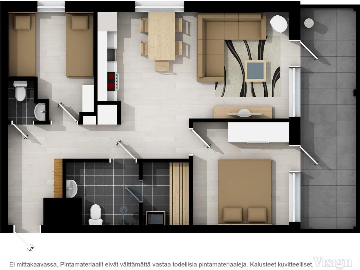 LeviRoyal Levin Tunturinlaita Apartment Exterior foto